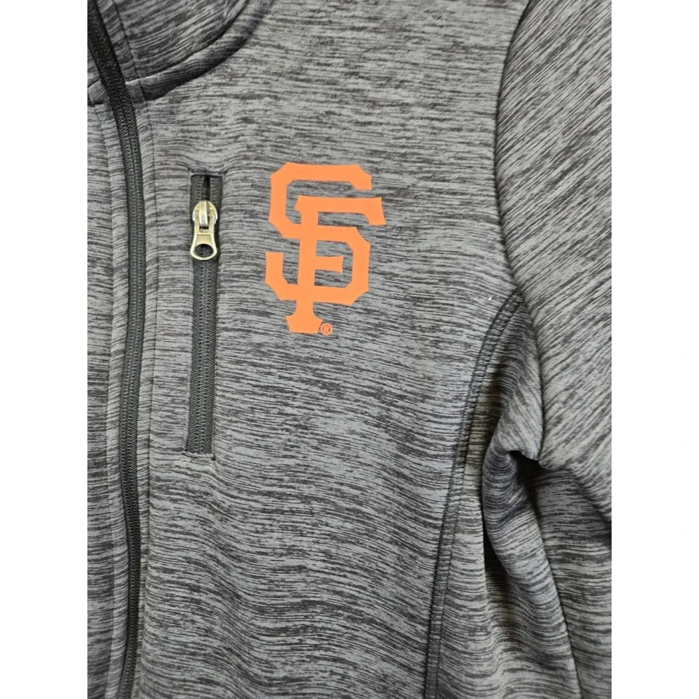 G-III Sports Carl Banks Women's  Collared Track Jacket‎ San Francisco Giants MED - Picture 8 of 8